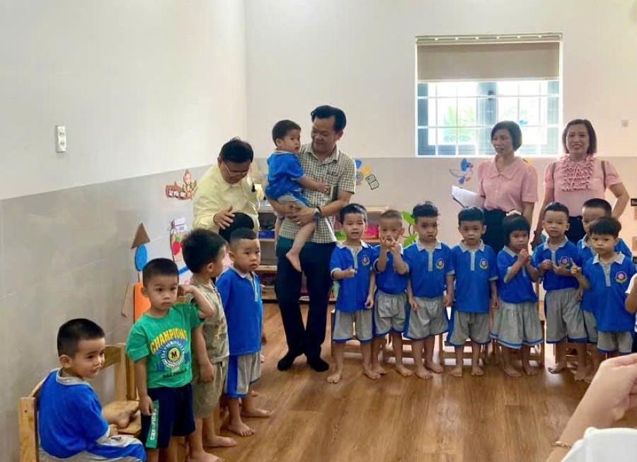 Một lớp mầm non độc lập dân lập tại địa bàn phường Liên Chiểu