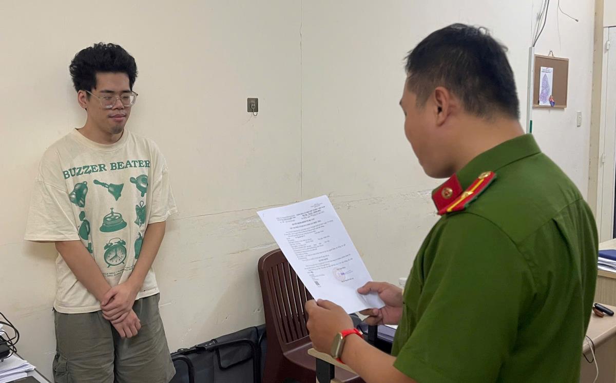 Công an TP Đà Nẵng bắt tạm giam đối tượng Vĩ.