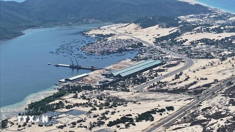 Toàn cảnh về dự án Đầm Môn và Tu Bông. (Ảnh: Đặng Tuấn/TTXVN)