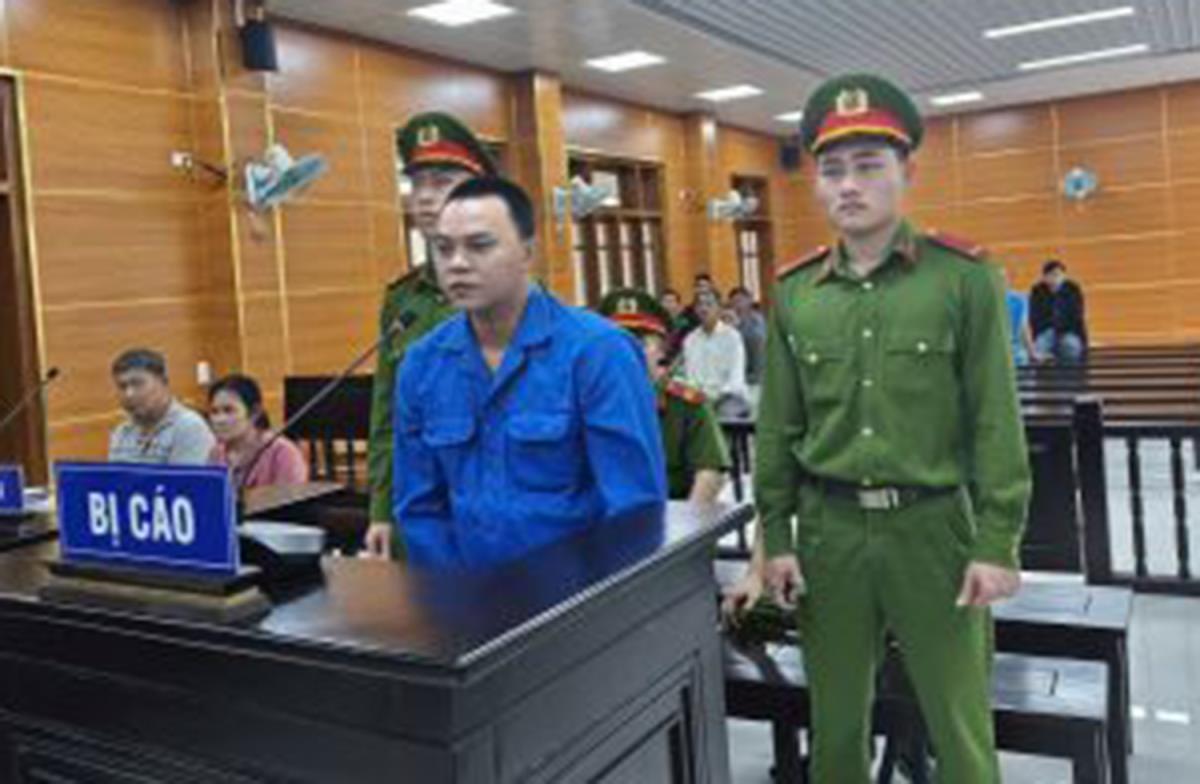 Bị cáo Đoàn Nam Phước tại phiên tòa.