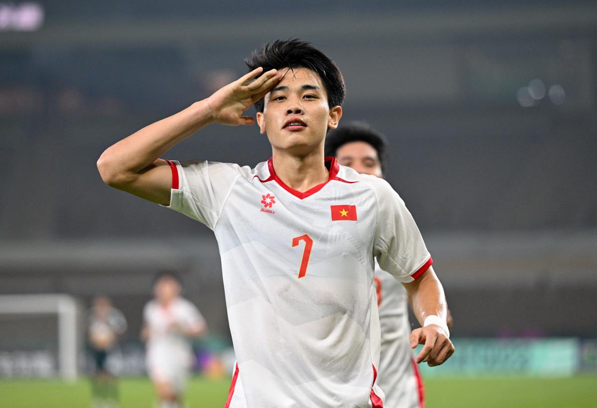 Đình Bắc đã có 5 bàn thắng, góp phần U.23 Việt Nam toàn thắng tại vòng bảng.