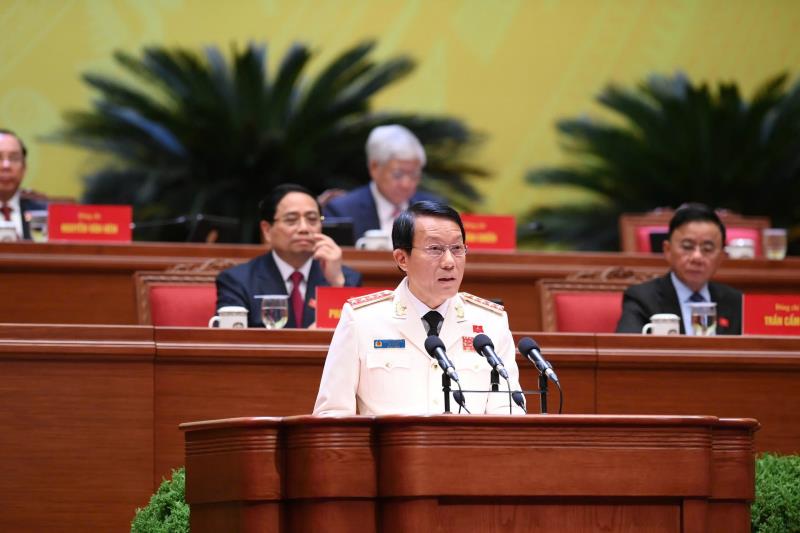 Lực lượng CAND xuất quân bảo vệ Đại hội XIV của Đảng (ngày 10/1/2026).