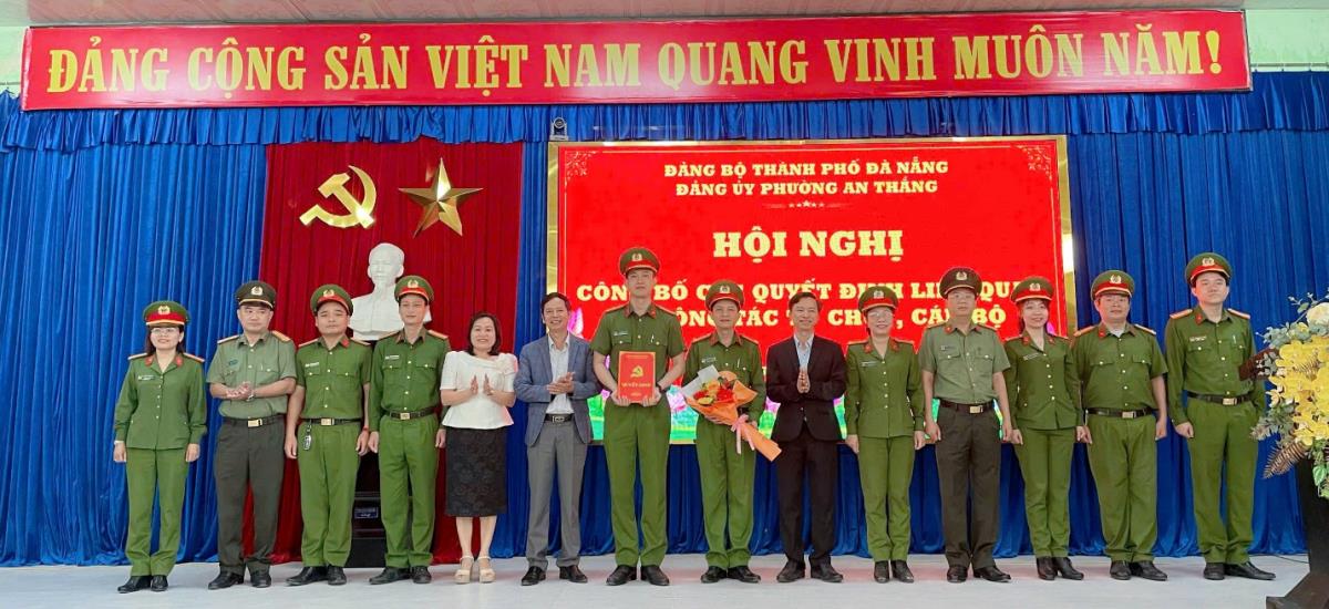 Thành lập đảng bộ Công an phường An Thắng