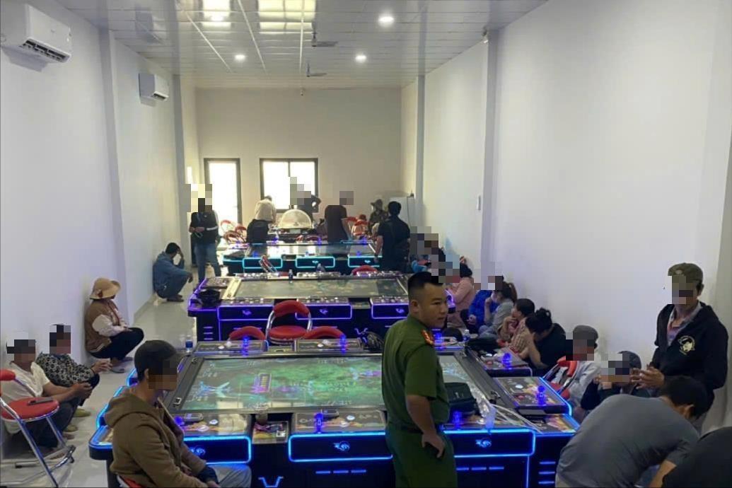 Điểm đánh bạc trá hình dưới hình thức trò chơi bắn cá.