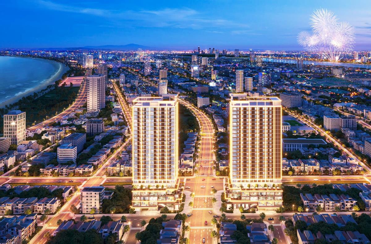 Phối cảnh Dự án BĐS Sun Costa Residence của Tập đoàn Sun Group tại Đà Nẵng.