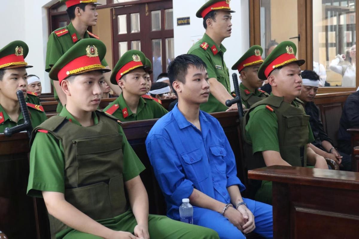 Bị cáo Nguyễn Đức Anh tại phiên tòa. Ảnh: PLVN