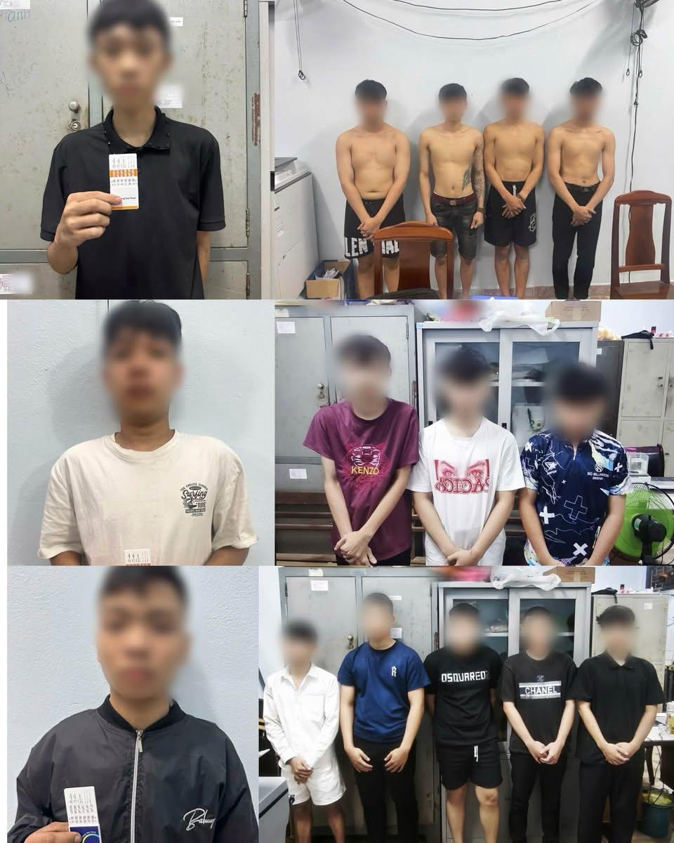 Số thanh thiếu niên liên quan đến vụ việc.