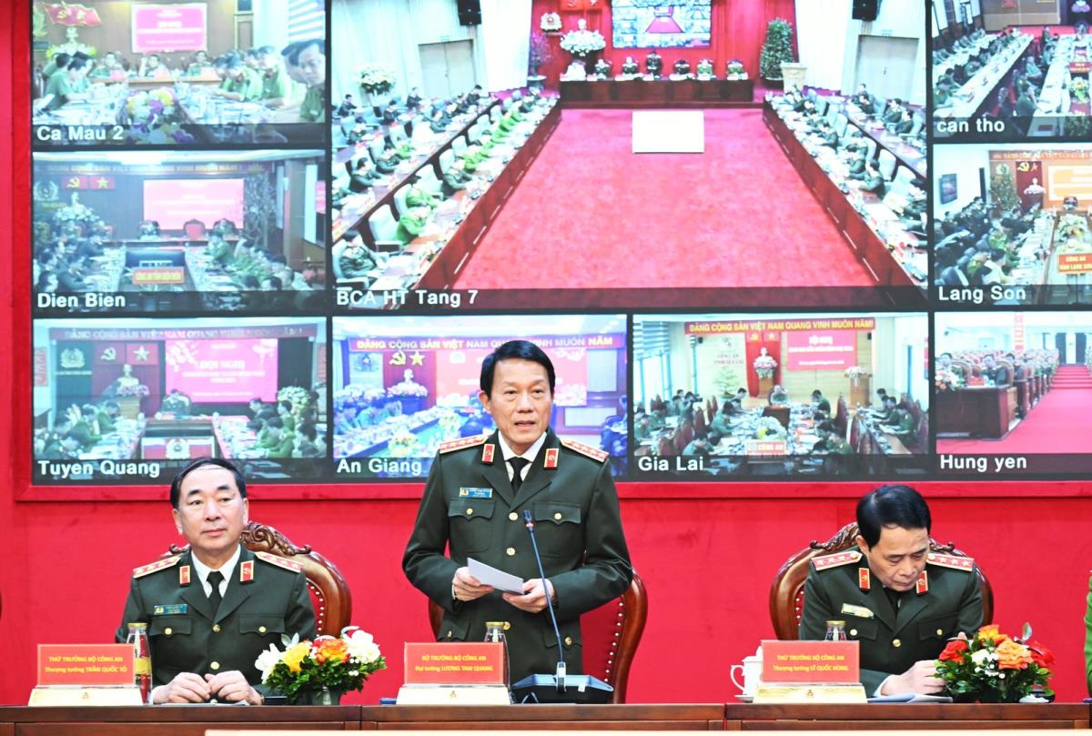 Bảo đảm tuyệt đối An ninh trật tự Tết Nguyên đán 2026, triển khai quyết liệt nhiệm vụ đầu năm mới