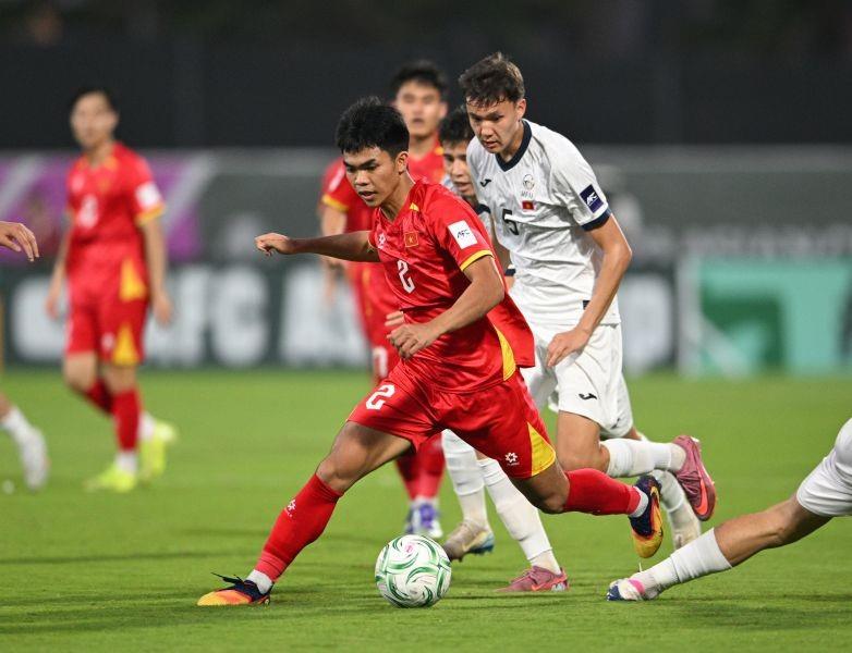 Nguyễn Lê Phát tại giải U.23 châu Á 2026.