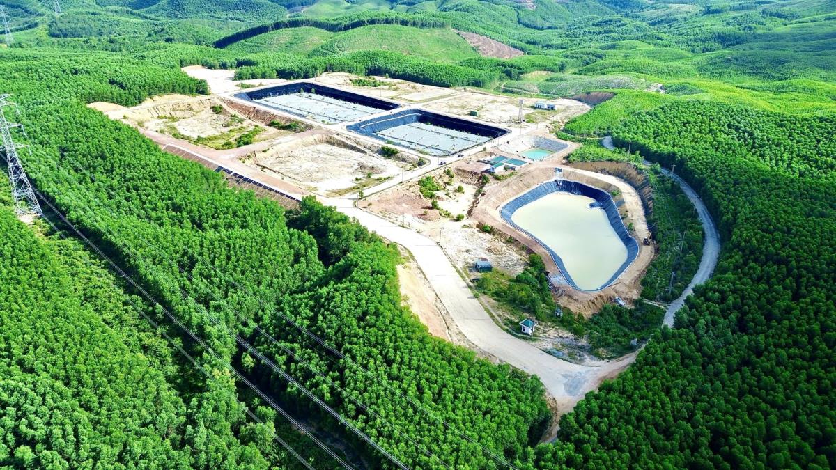 Dự án Khu xử lý rác thải Hương Bình.