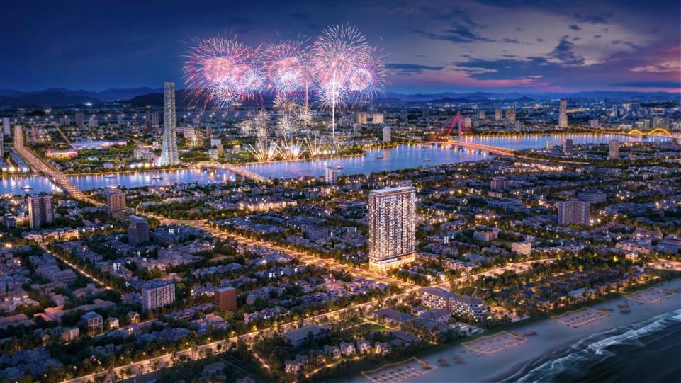 Phối ảnh hồ bơi tại The Poet Residence.