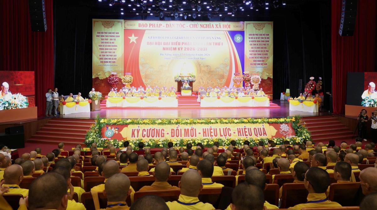 Lãnh đạo thành phố chúc mừng Ban Trị sự GHPGVN TP Đà Nẵng nhiệm kỳ 2026 – 2031