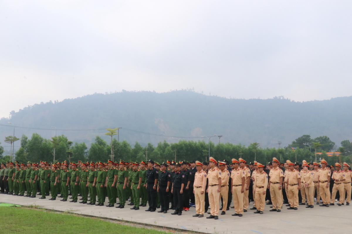 Khai giảng huấn luyện Tiểu đoàn Cảnh sát cơ động dự bị chiến đấu năm 2026