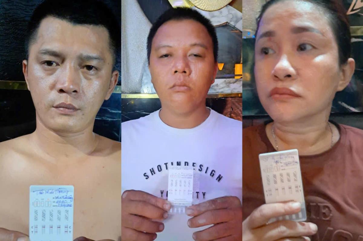 Đột kích phòng Vip quán karaoke, bắt quả tang nhóm bay lắc