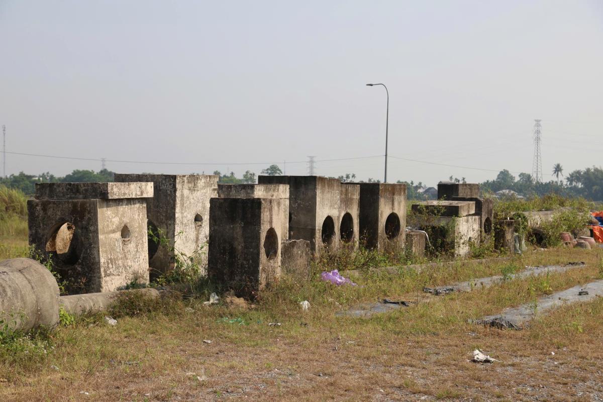 Dự án Kè và Khu dân cư Nam sông Vệ dở dang.