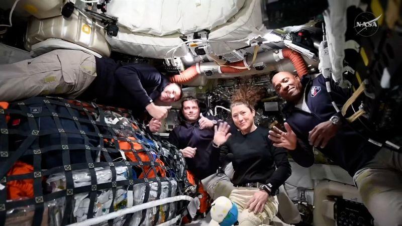 Phi hành đoàn Artemis II. Ảnh: NASA