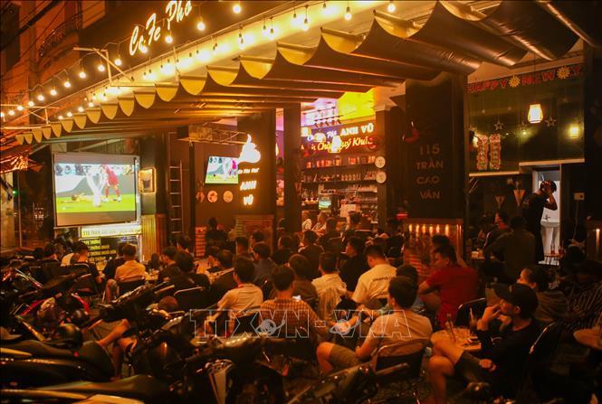 VTV đã có bản quyền World Cup 2026 (trong ảnh: Khán giả Đà Nẵng xem World Cup 2022).
