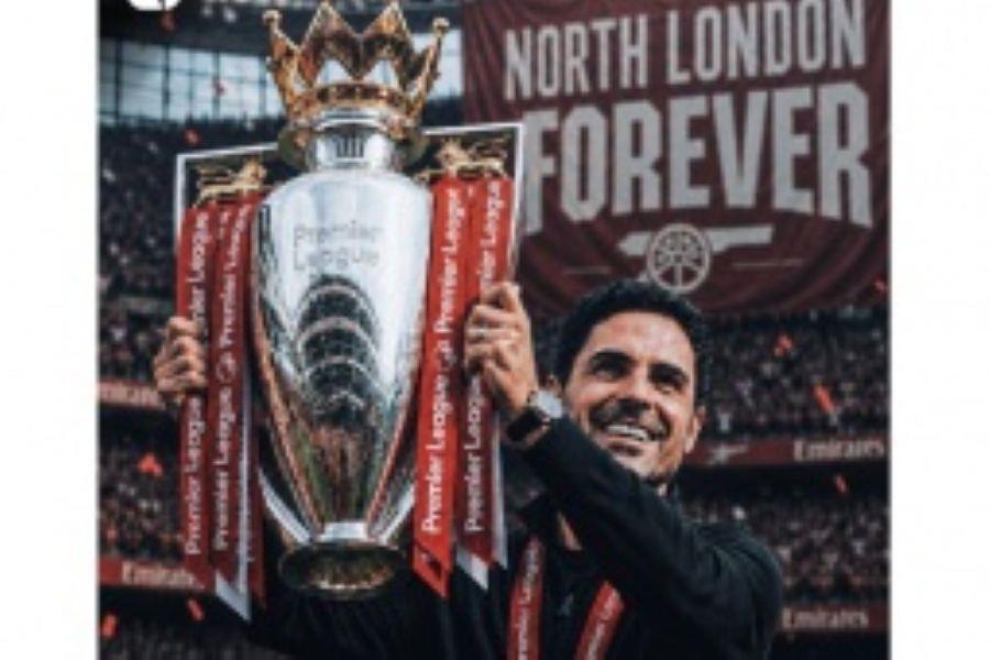 Nóng bảng xếp hạng Ngoại hạng Anh: Man City ngã đau, Arsenal chính thức vô địch