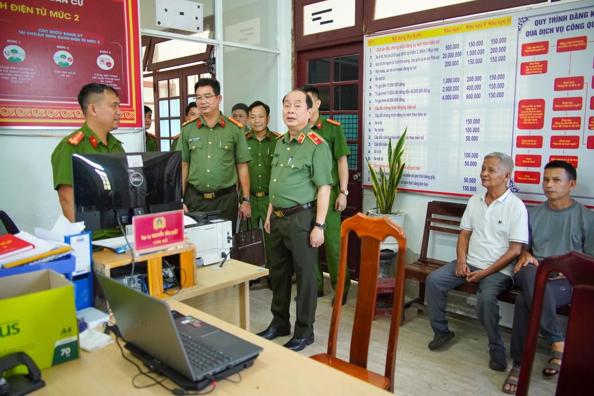 Nâng cao hiệu quả công tác công an cơ sở tại xã Nông Sơn