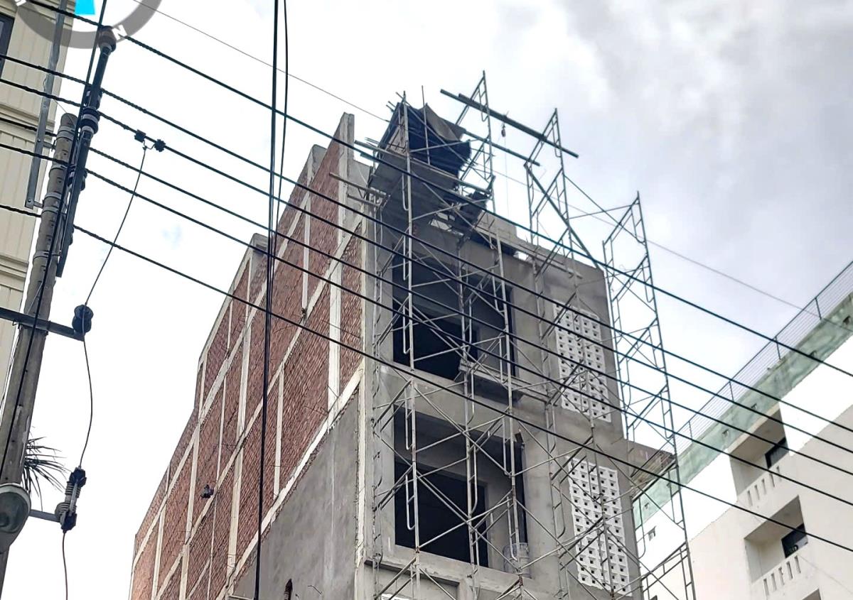 Hiện trường một vụ vi phạm.