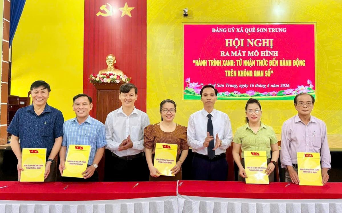 Xã Quế Sơn Trung hướng đến môi trường xanh trên không gian số.