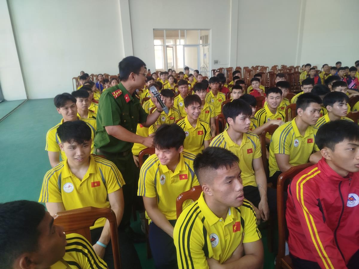Tuyên truyền phòng, chống tác hại ma túy trong đội ngũ vận động viên trẻ