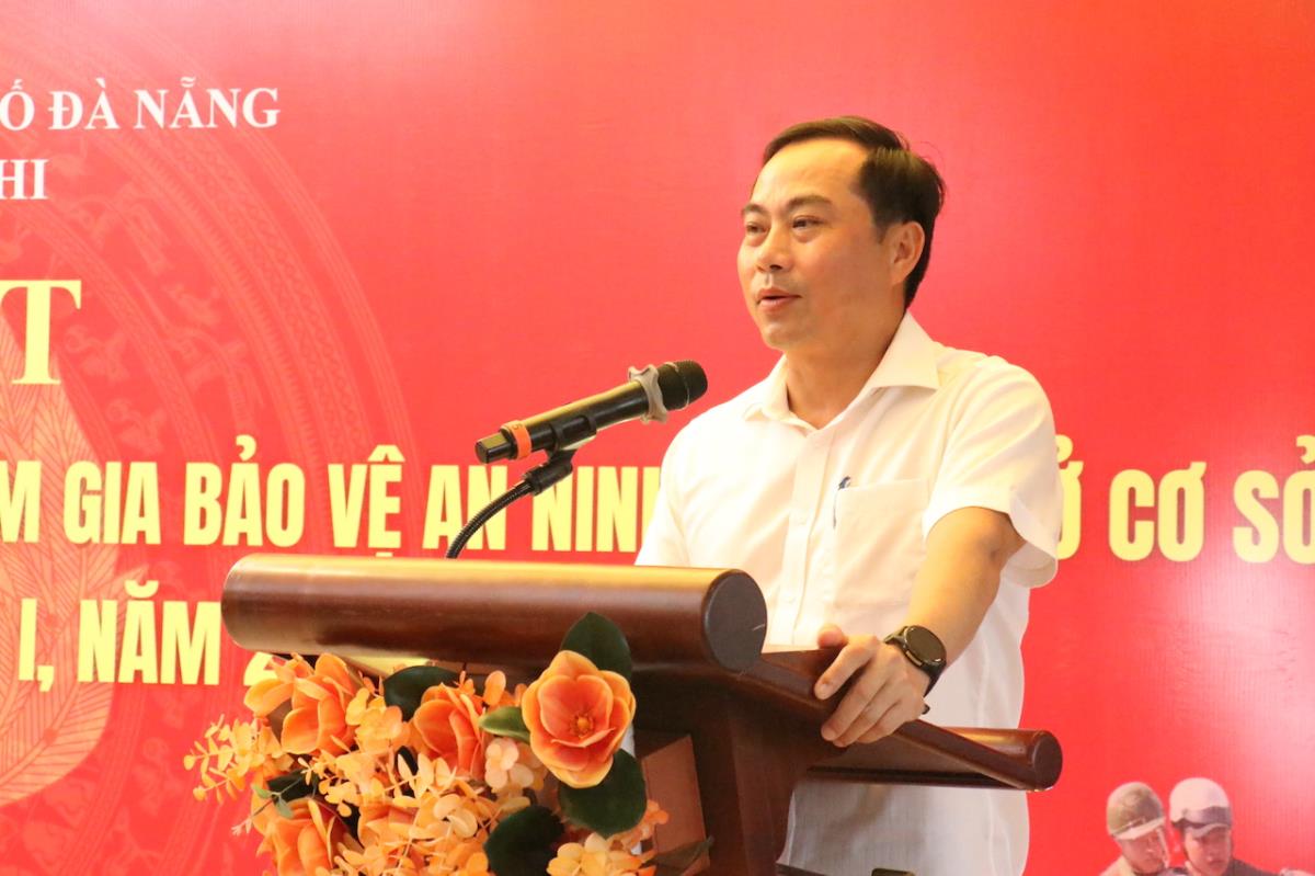 Động viên 13 đội tuyển trước vòng chung kết Hội thi Lực lượng tham gia bảo vệ ANTT ở cơ sở giỏi