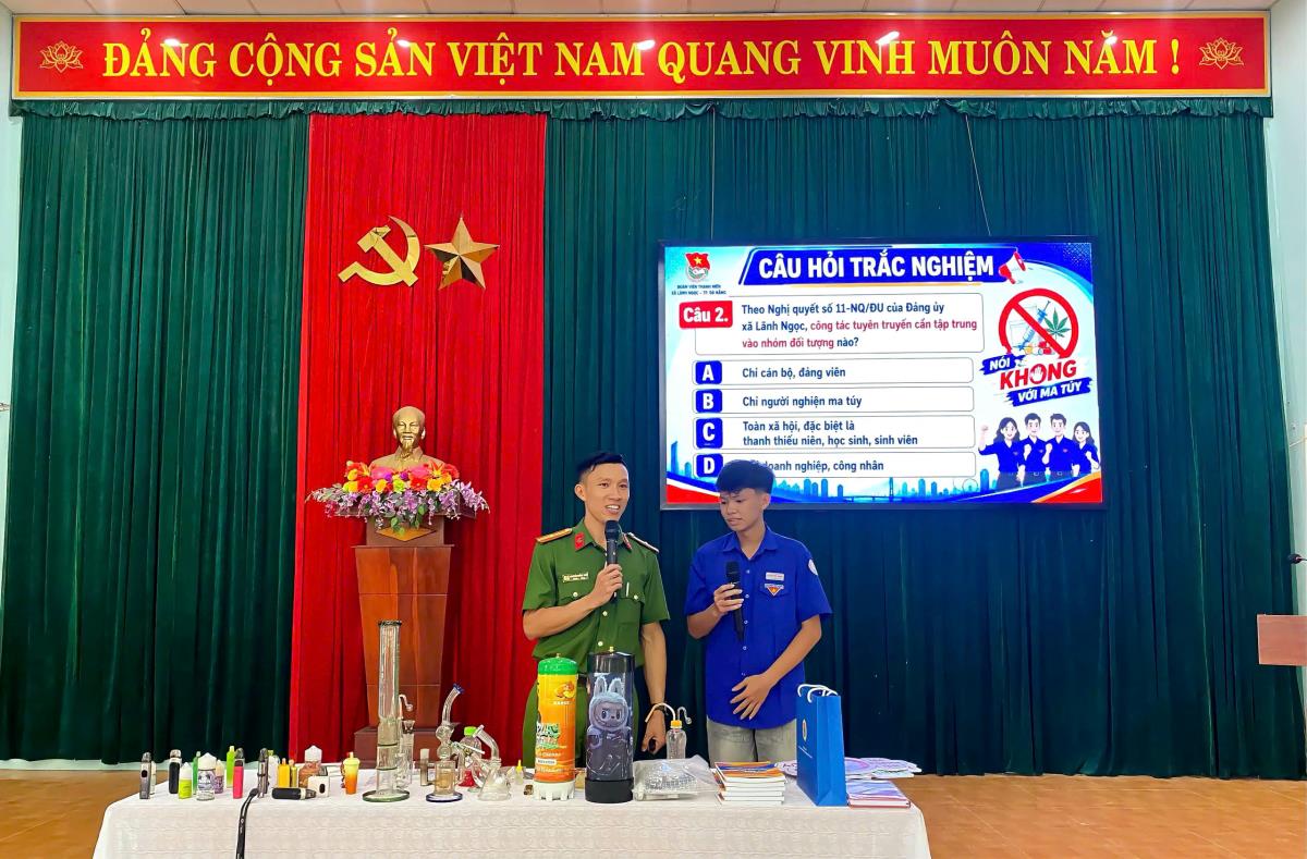 Chung tay xây dựng thế hệ trẻ nói không với ma túy