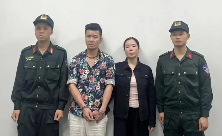 Các bị can liên quan trong vụ án. Ảnh: TTXVN