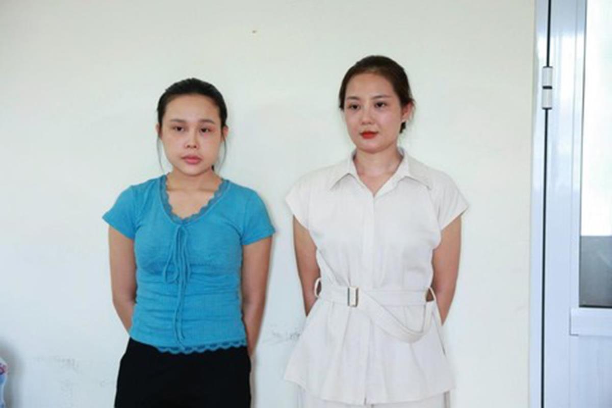Các đối tượng mua bán dâm bị bắt quả tang