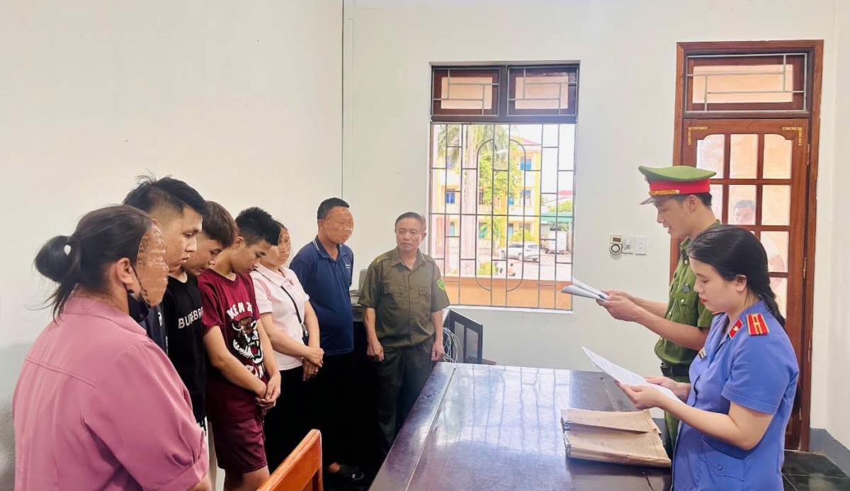 Cơ quan điều tra khởi tố nhóm đối tượng trộm cắp.