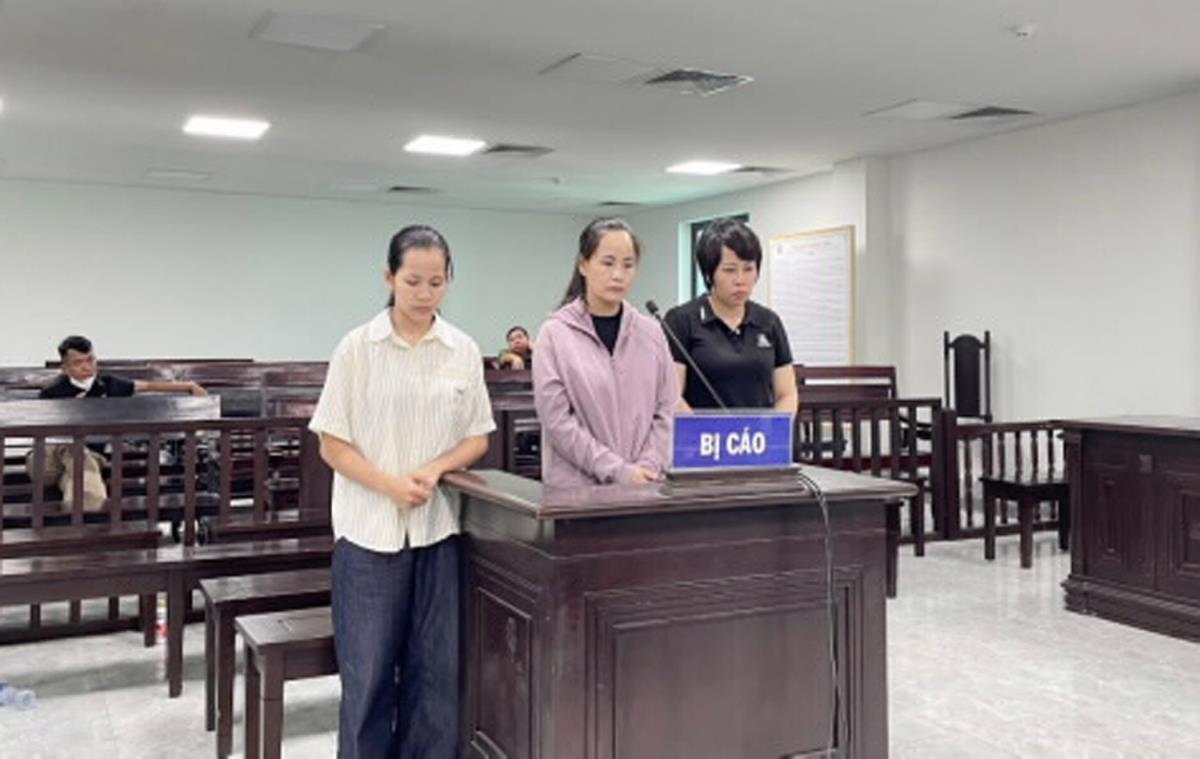 3 bị cáo tại phiên tòa.
