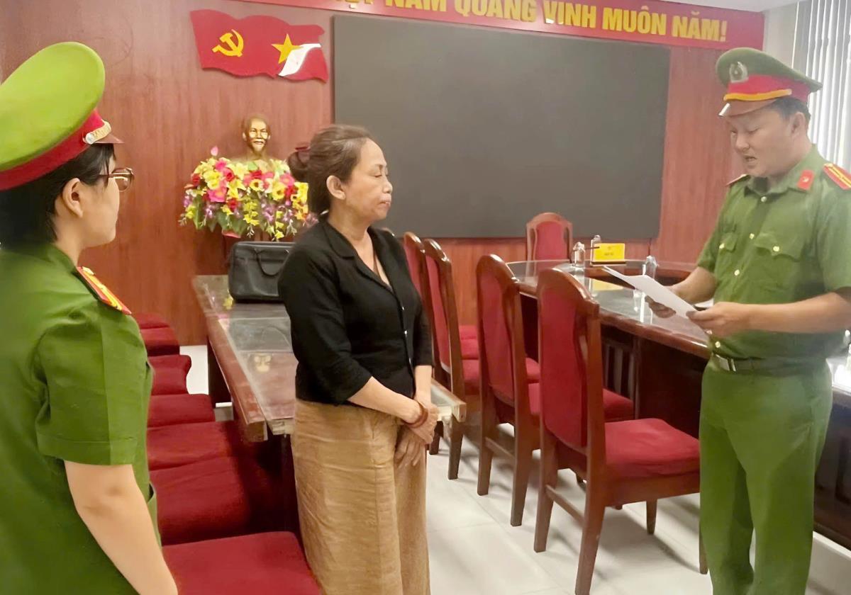 Cơ quan Điều tra khởi tố, bắt tạm giam Nguyễn Thị Lệ Hoa