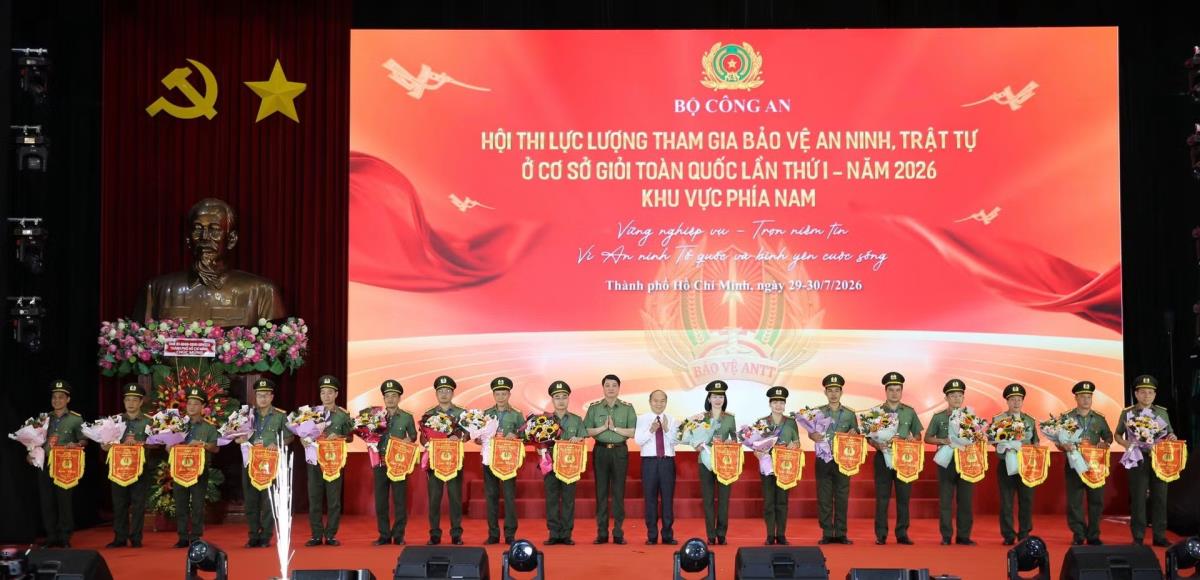Đội tuyển TP Đà Nẵng tham dự Vòng chung kết Hội thi Lực lượng tham gia bảo vệ an ninh, trật tự ở cơ sở giỏi toàn quốc lần thứ I năm 2026 - khu vực phía Nam.