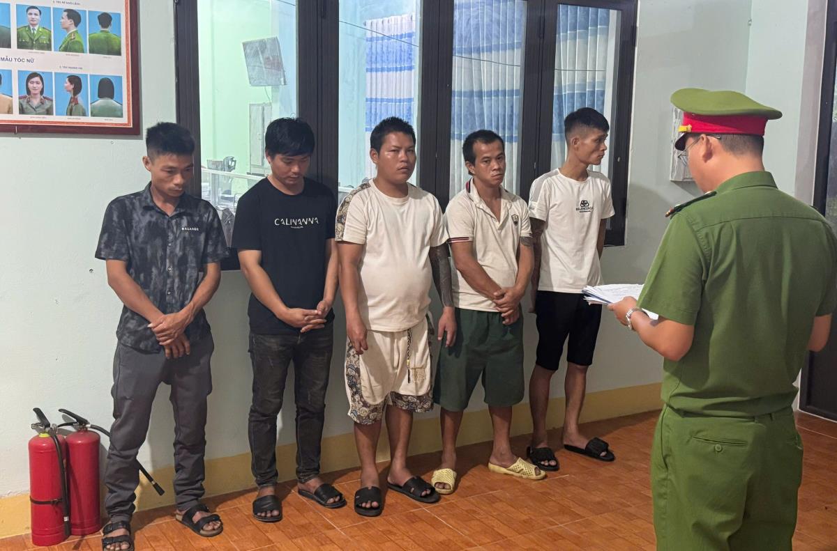 Các đối tượng Ksor Nhak và Siu Sun.