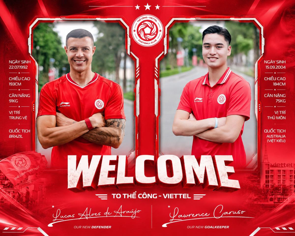 Lucas Alves và Lawrence Caruso