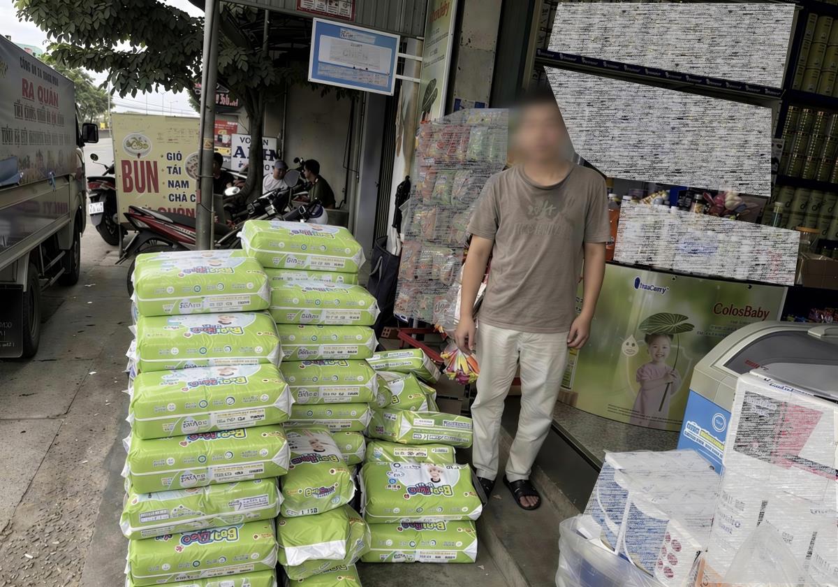 Số thuốc lá không rõ nguồn gốc, xuất xứ bị thu giữ.
