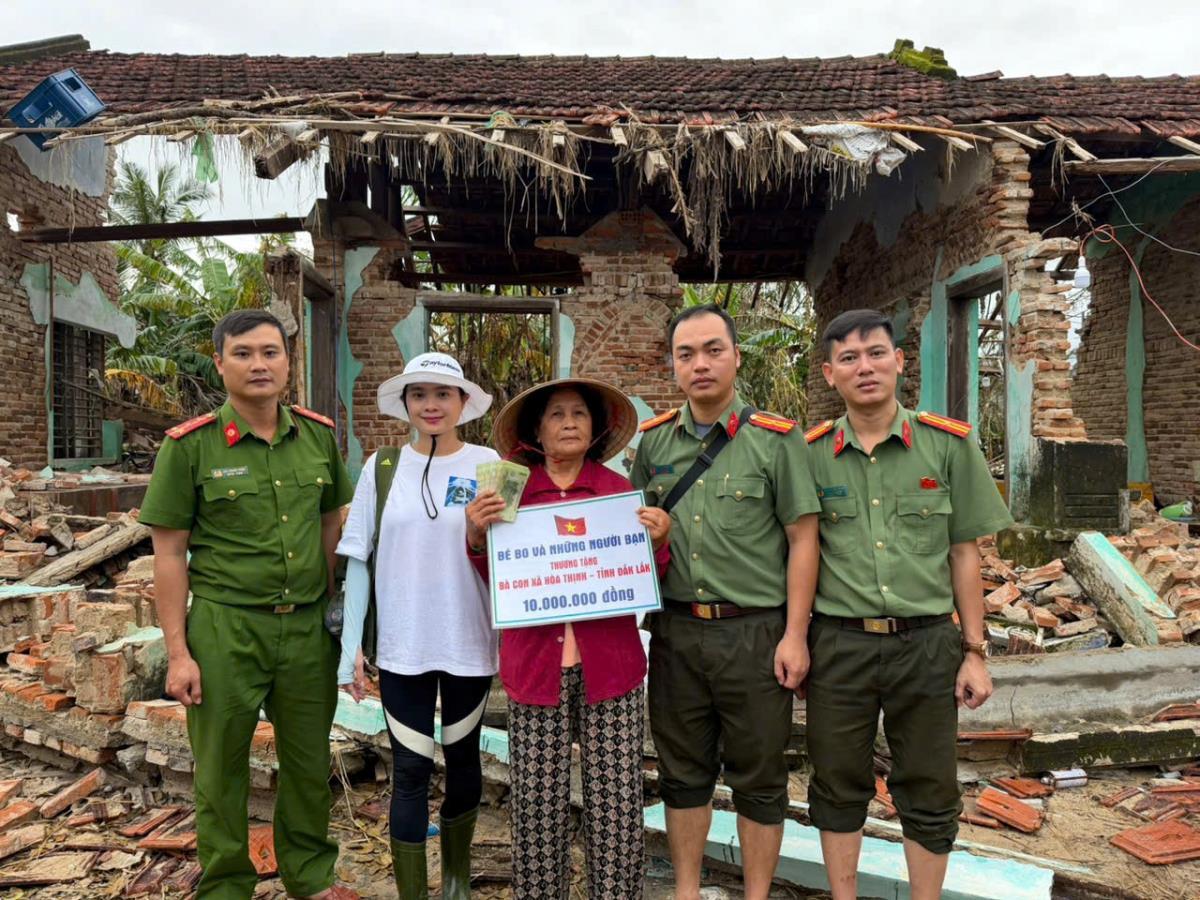 Mô hình “Em nuôi của Đoàn – Mẹ đỡ đầu” của Công an xã Vu Gia góp phần tiếp thêm động lực cho trẻ em có hoàn cảnh khó khăn.