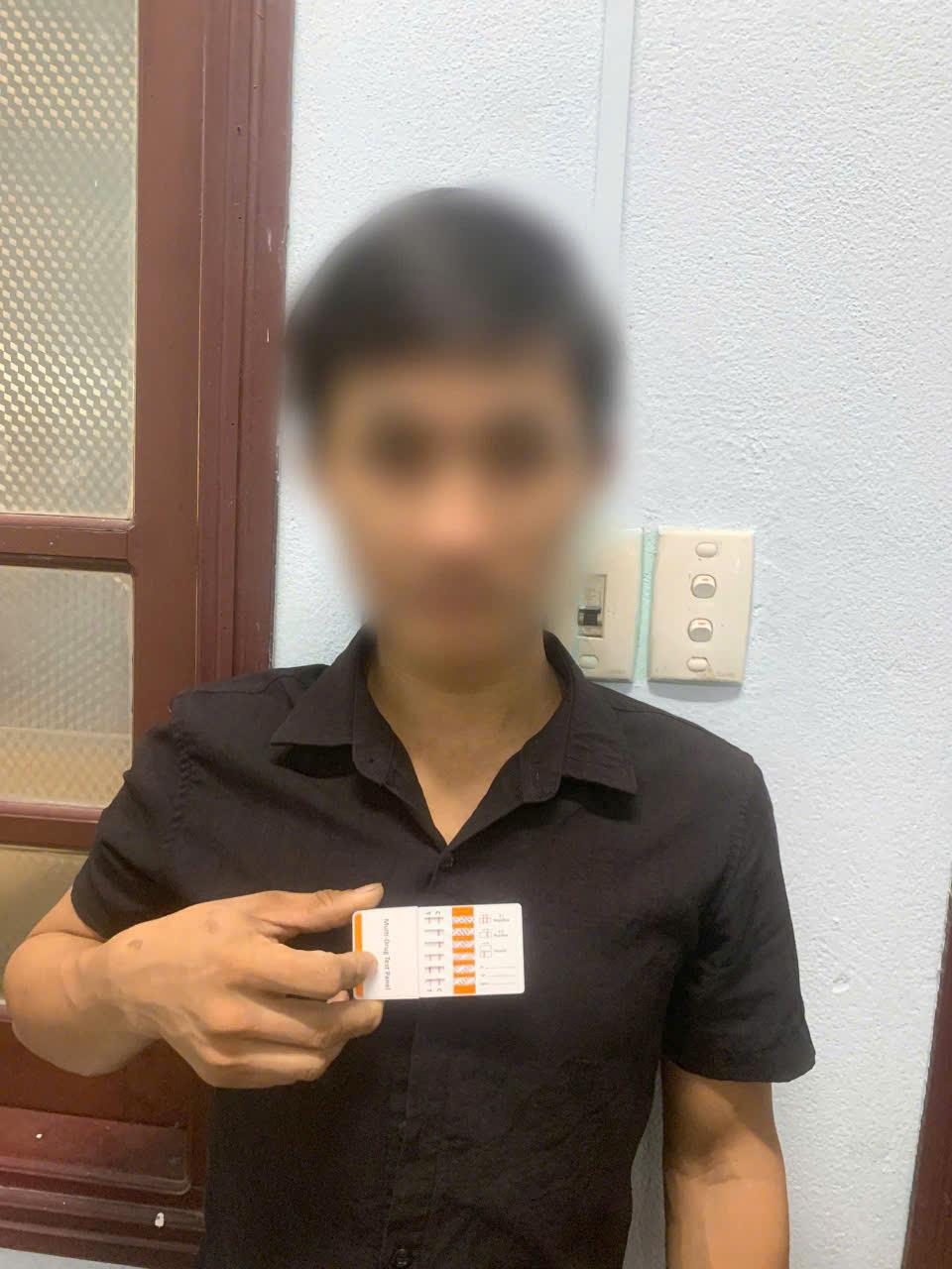 Cơ quan Công an làm việc với đối tượng Lộc.