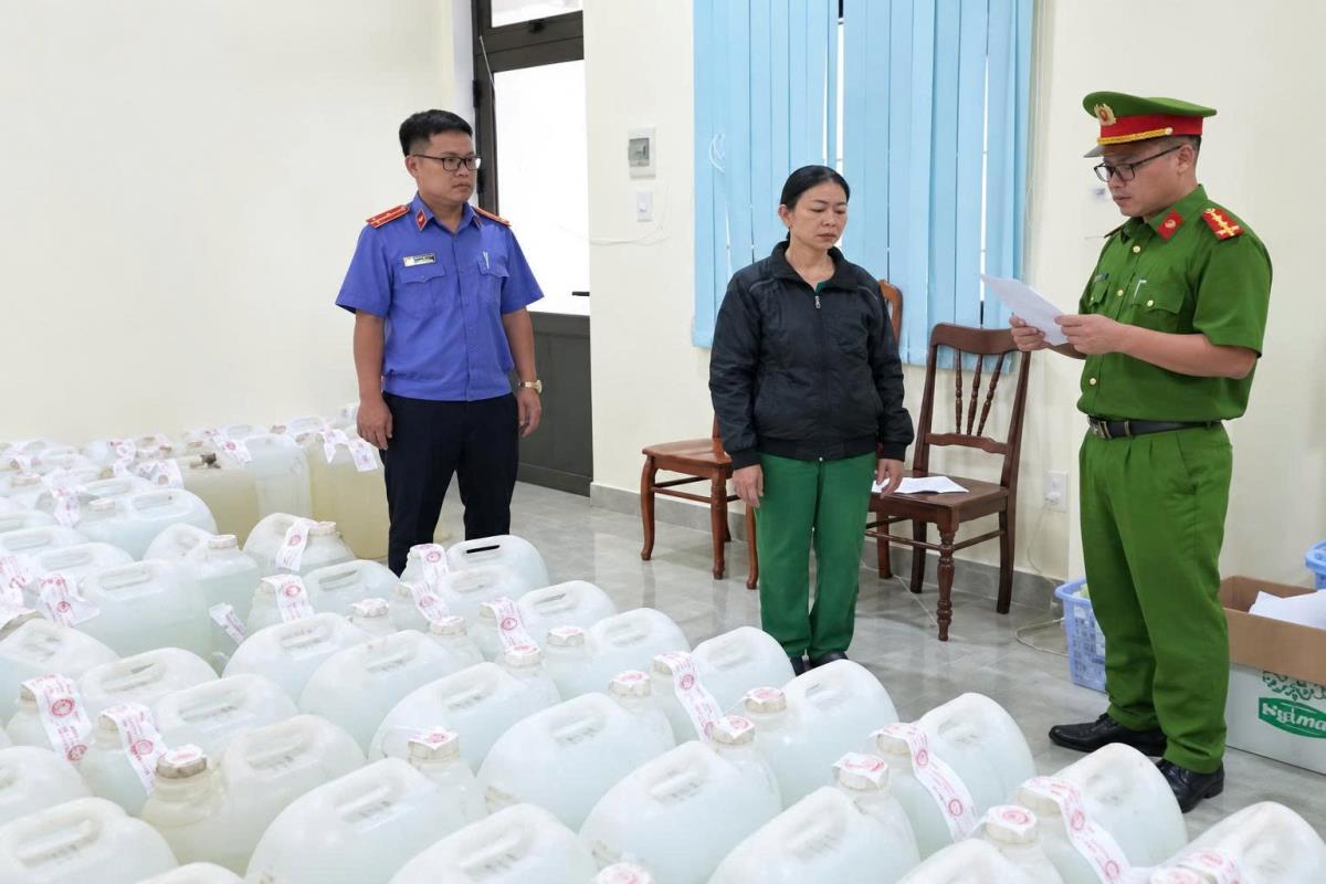 Cơ quan Công an khởi tố bị can Lưu Thị Thủy.