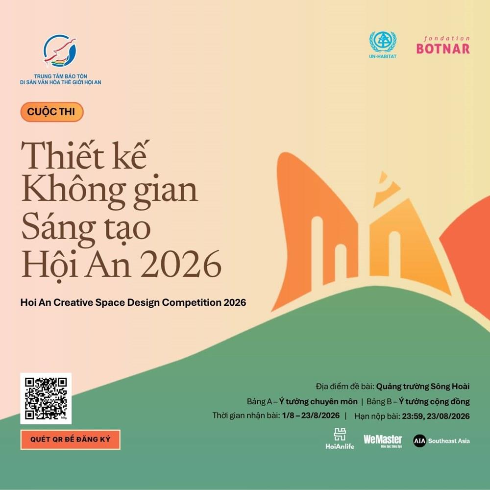Cuộc thi do Trung tâm Bảo tồn Di sản Văn hóa Thế giới Hội An tổ chức.