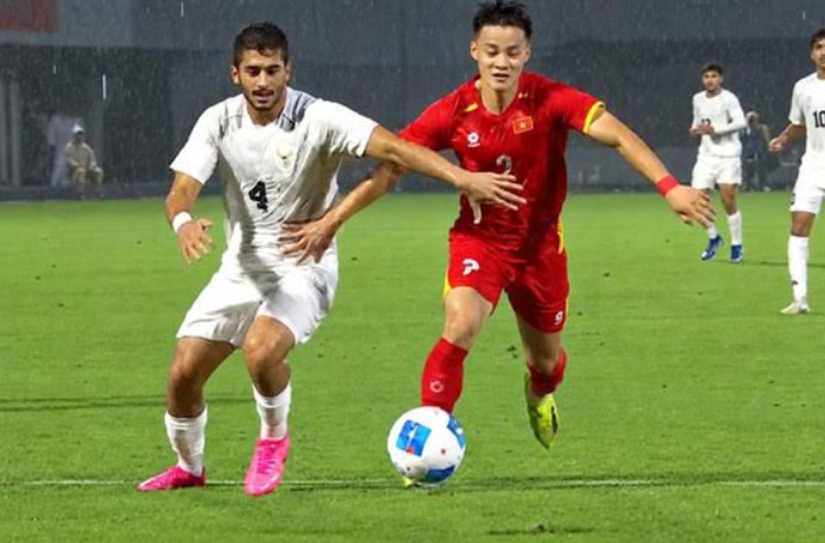 U.23 Việt Nam và U.23 Kuwait bất phân thắng bại.