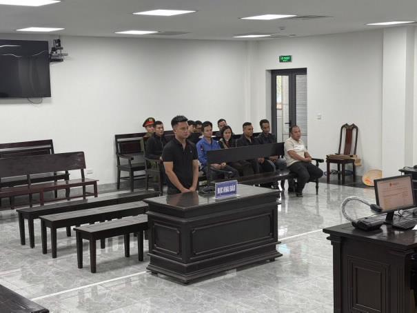 Bị cáo Bằng tại phiên tòa.