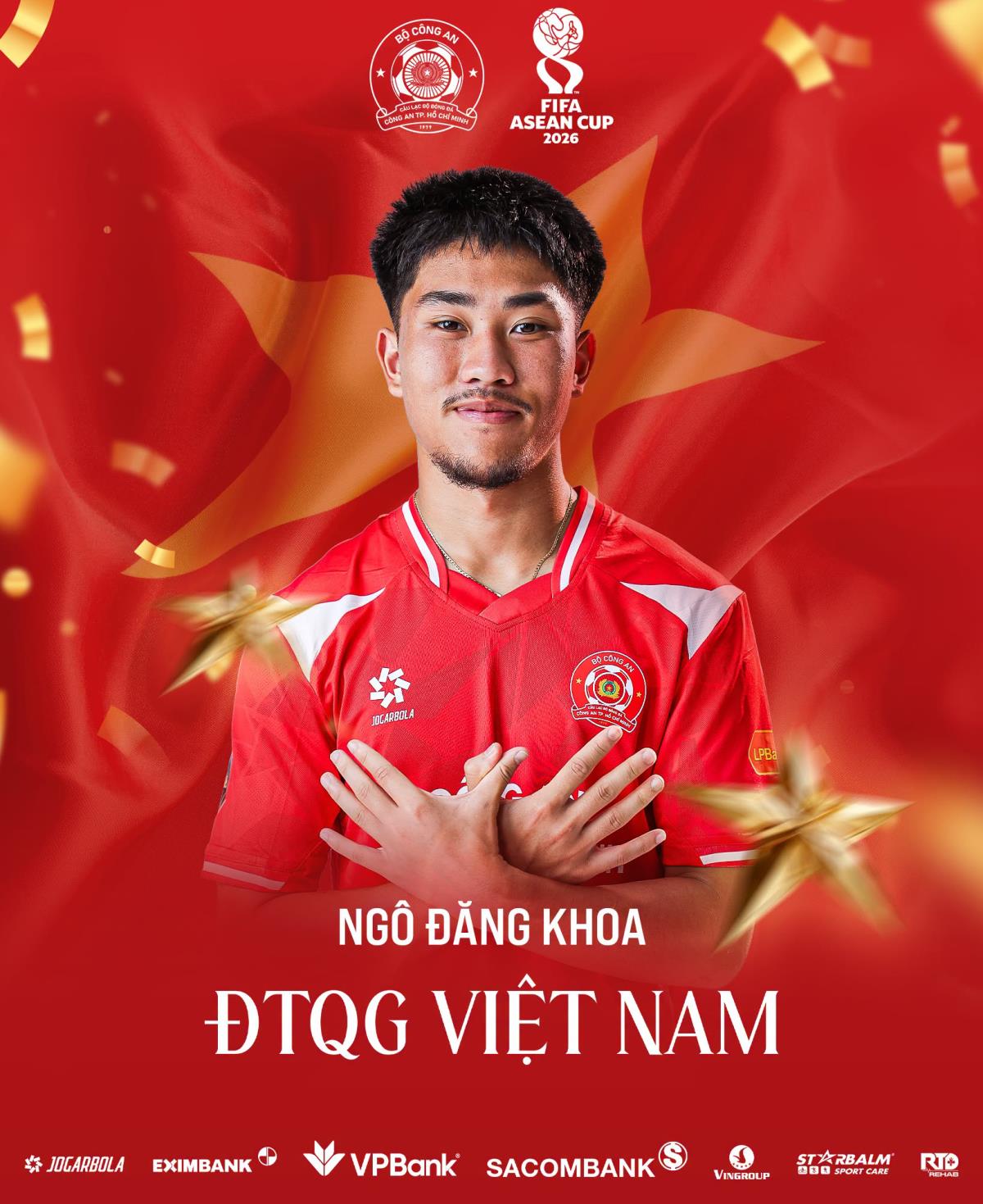 Khoa Ngô được HLV Kim Sang-sik gọi bổ sung.