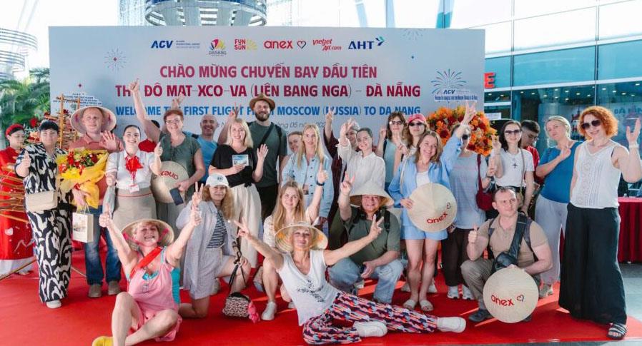 8 tháng đầu năm 2026, khách Nga – CIS đến Đà Nẵng tăng 94,2% so với cùng kỳ năm 2025.