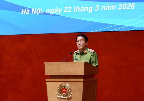 Bộ trưởng Lương Tam Quang phát biểu chỉ đạo tại buổi lễ.