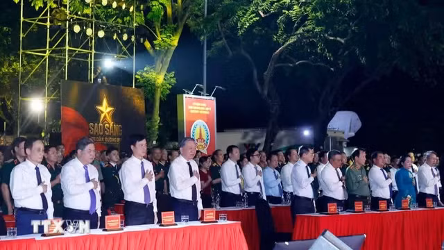Lãnh đạo Đảng, Nhà nước dự Cầu truyền hình tri ân các Anh hùng liệt sỹ