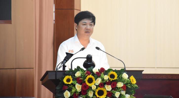 Ông Lương Nguyễn Minh Triết phát biểu, chỉ đạo hội nghị.