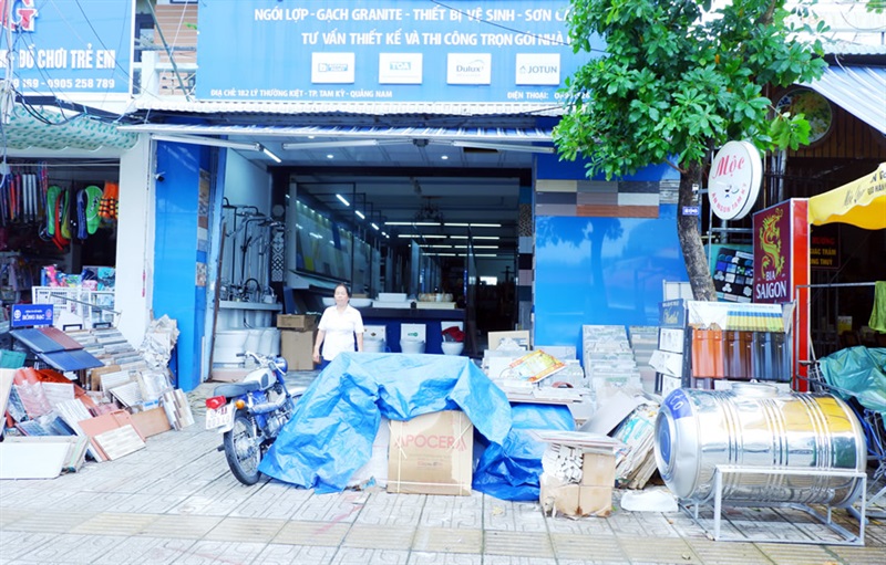 Nhà số 182-Lý Thường Kiệt, TP Tam Kỳ là đối tượng trong vụ tranh chấp giữa bà Tấn và ông Hùng.