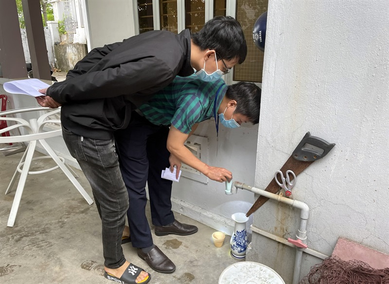 Bệnh nhân điều trị SXH tại Bệnh viện đa khoa Khu vực miền núi phía Bắc Quảng Nam.